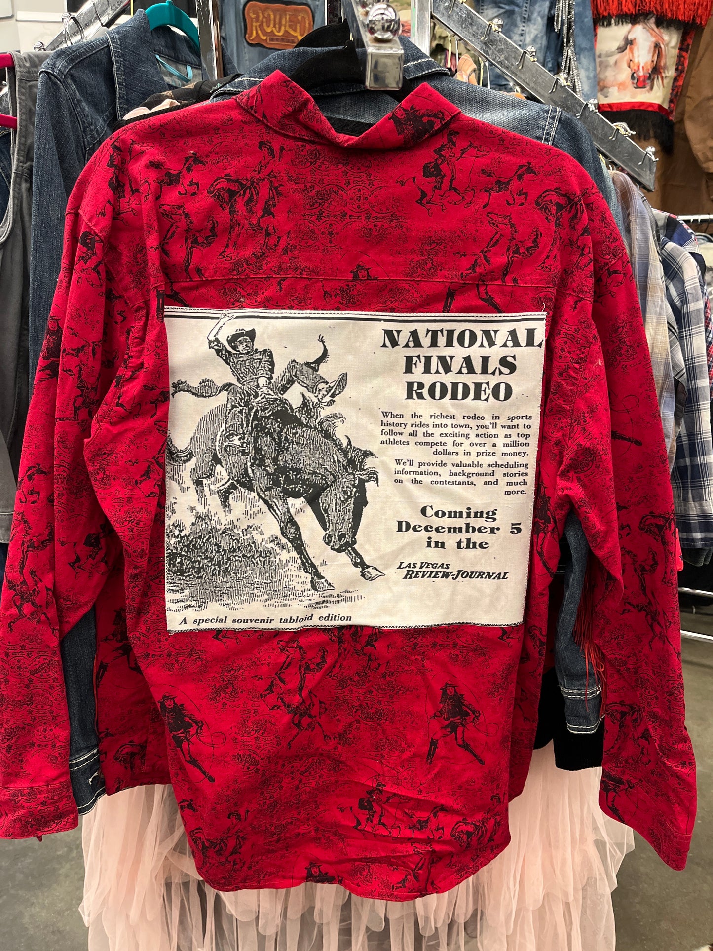 Rodeo Girl NFR button up