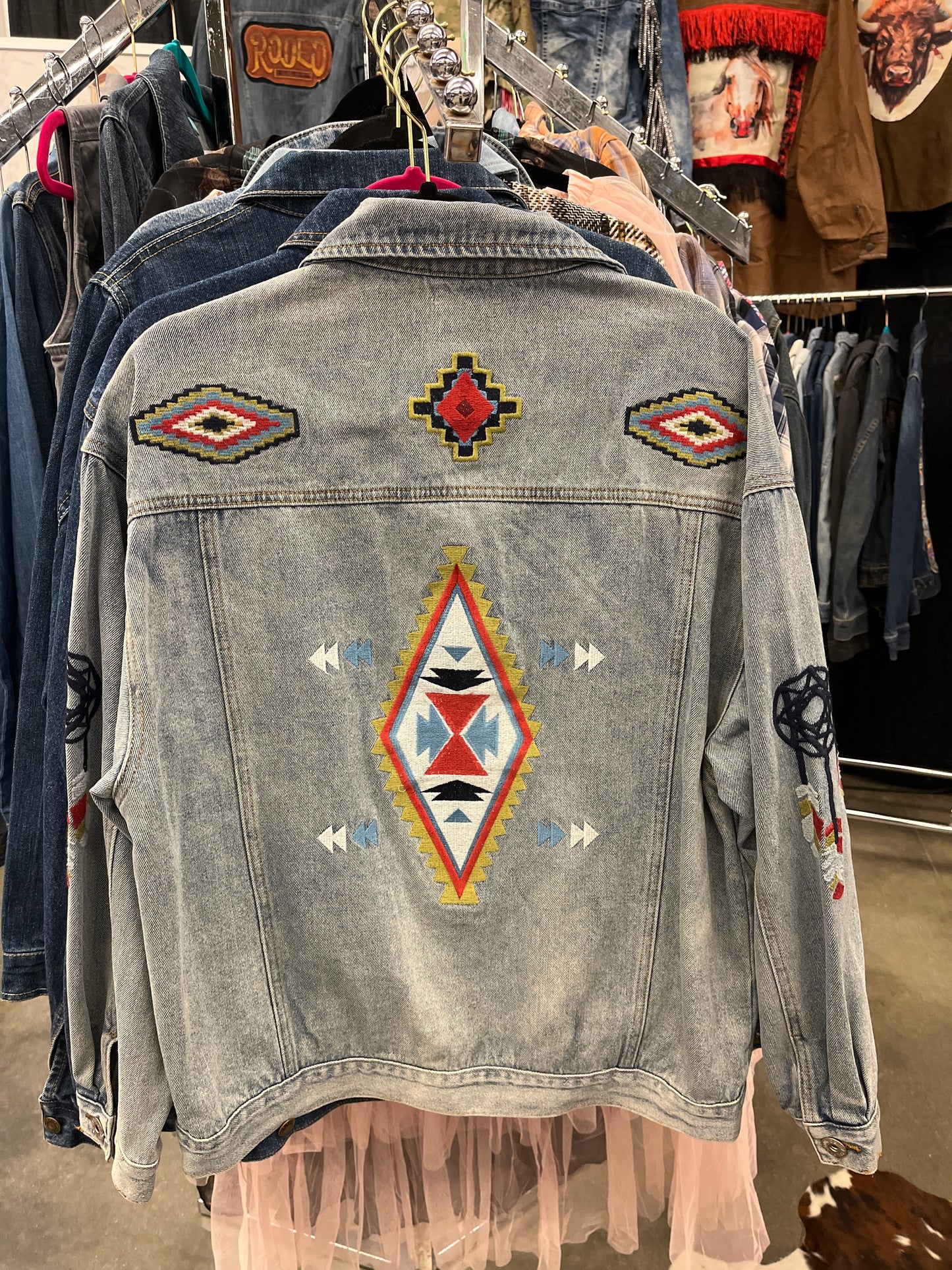 Southwestern Embroidered