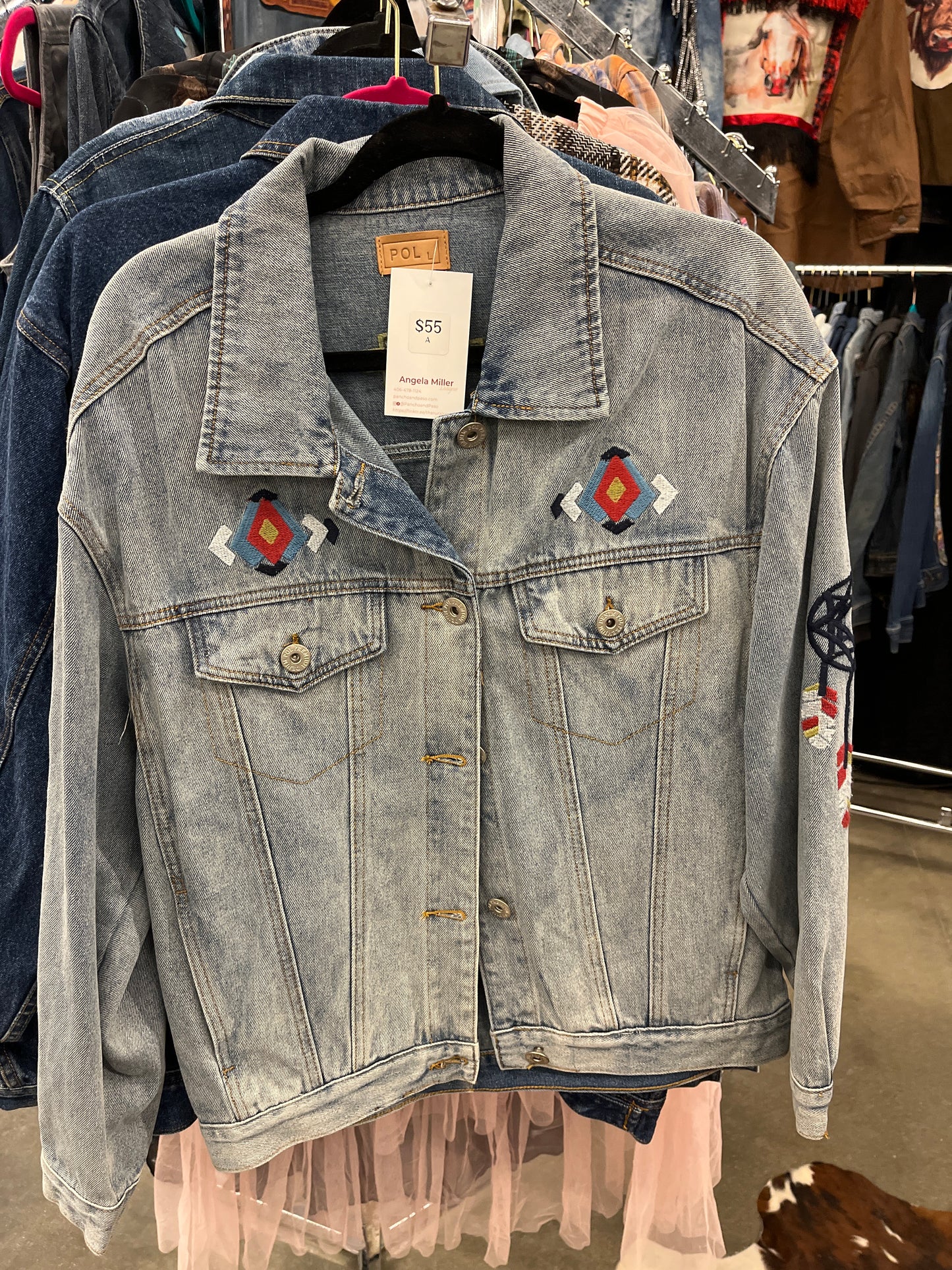 Southwestern Embroidered
