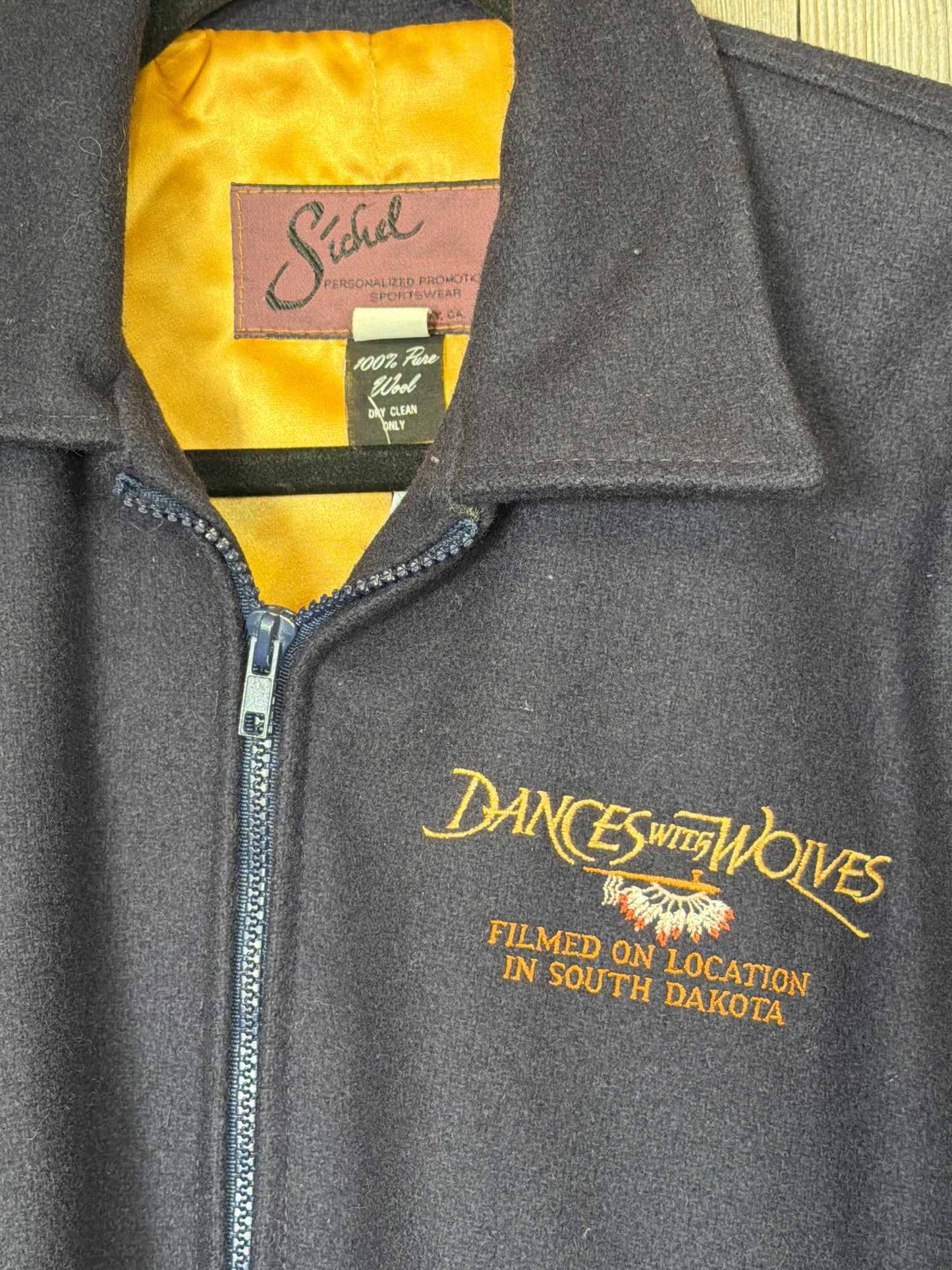 Dances with Wolves Bomber Jacket medium