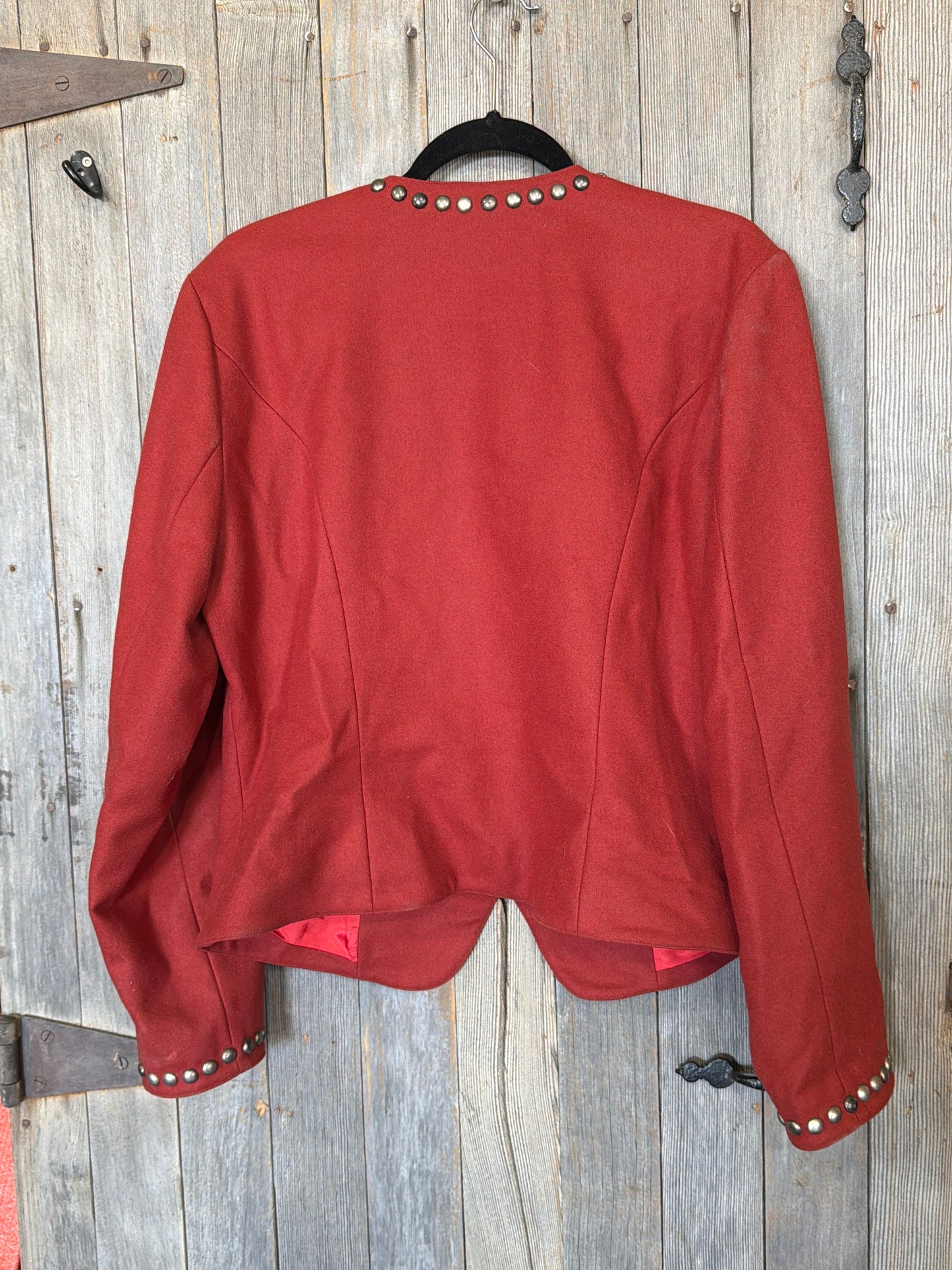 Double D Ranch Red Jacket Large