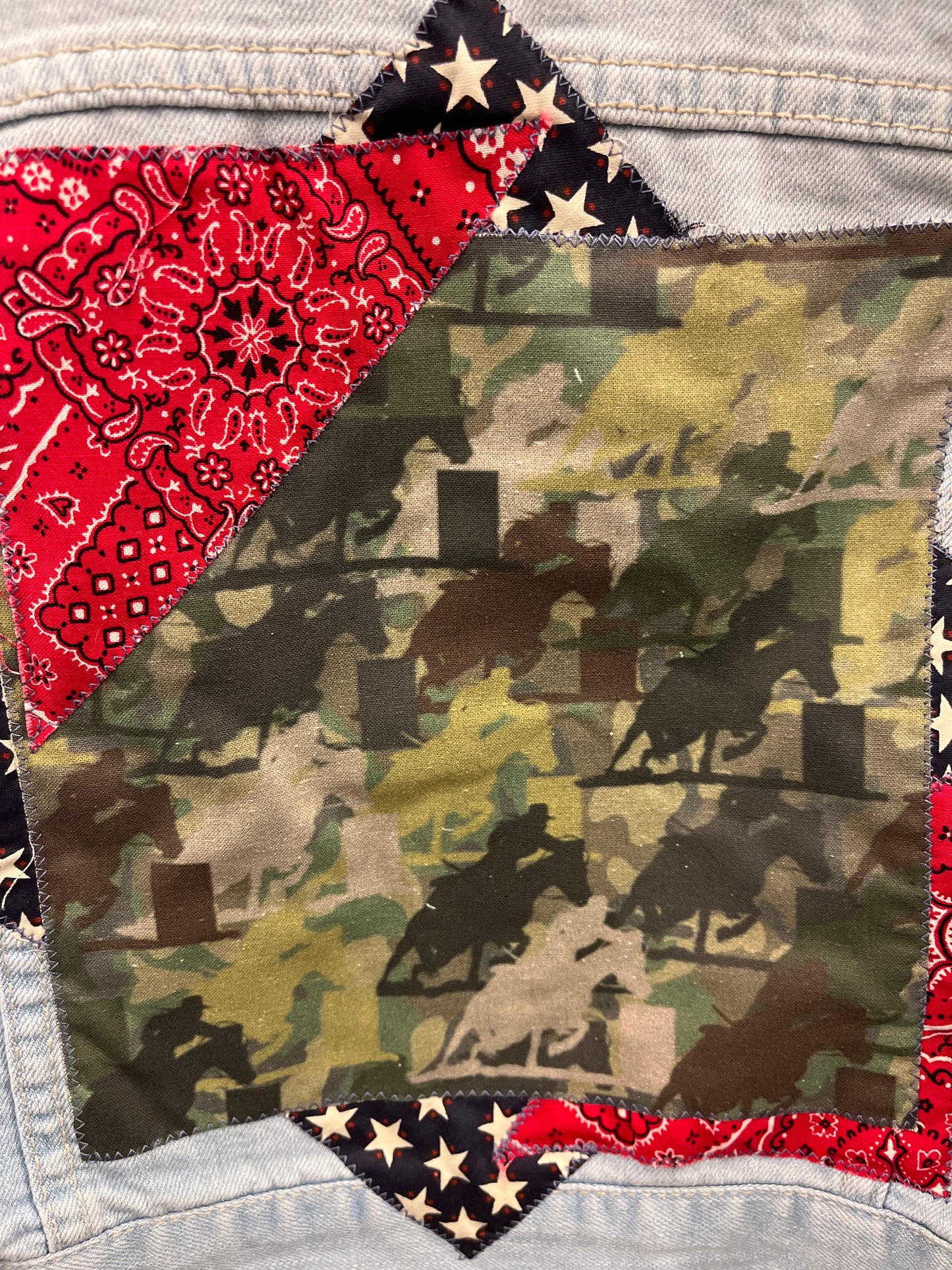 American Camo Barrel Racer