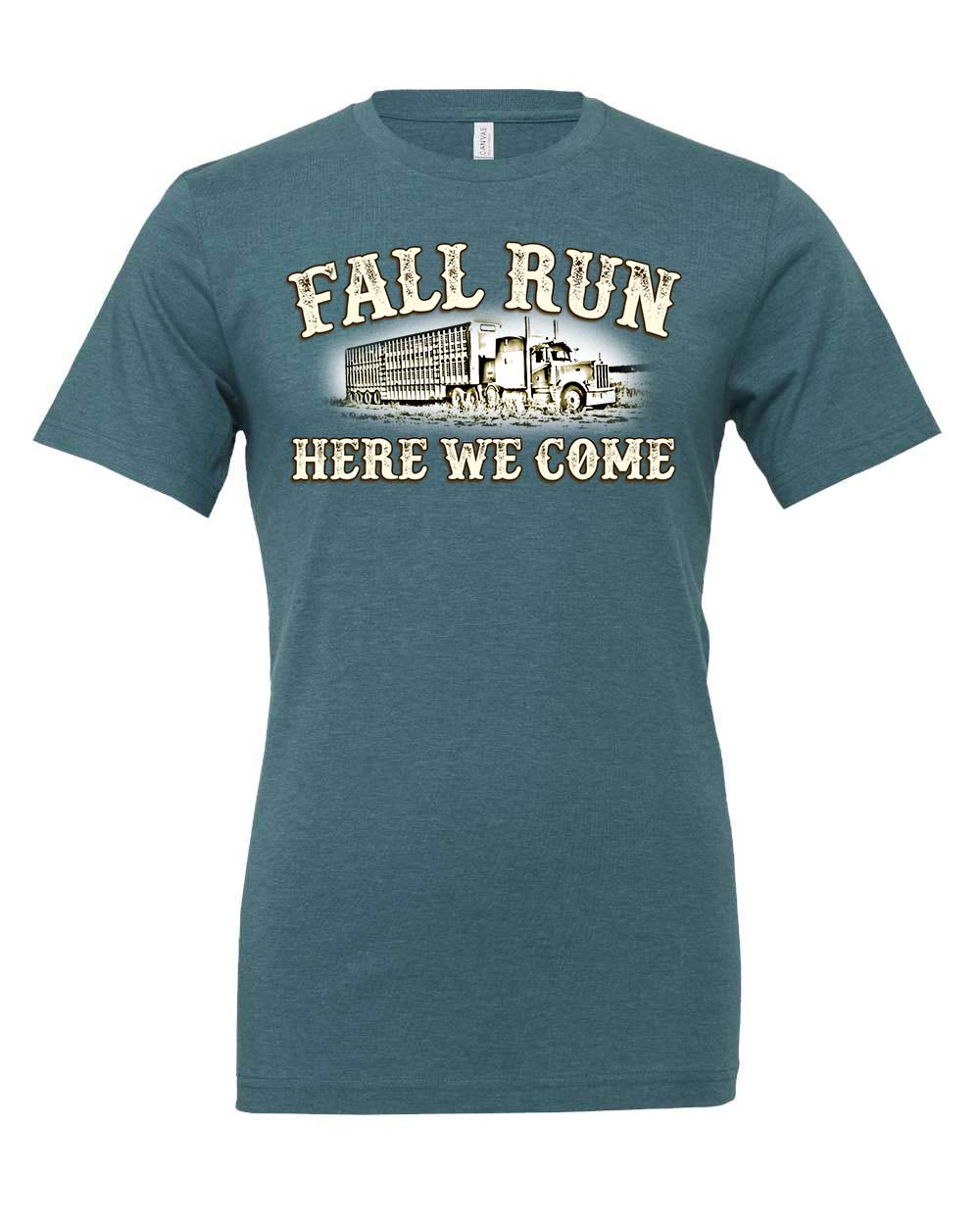 Fall Run T-Shirt (Bella Canvas Colors)