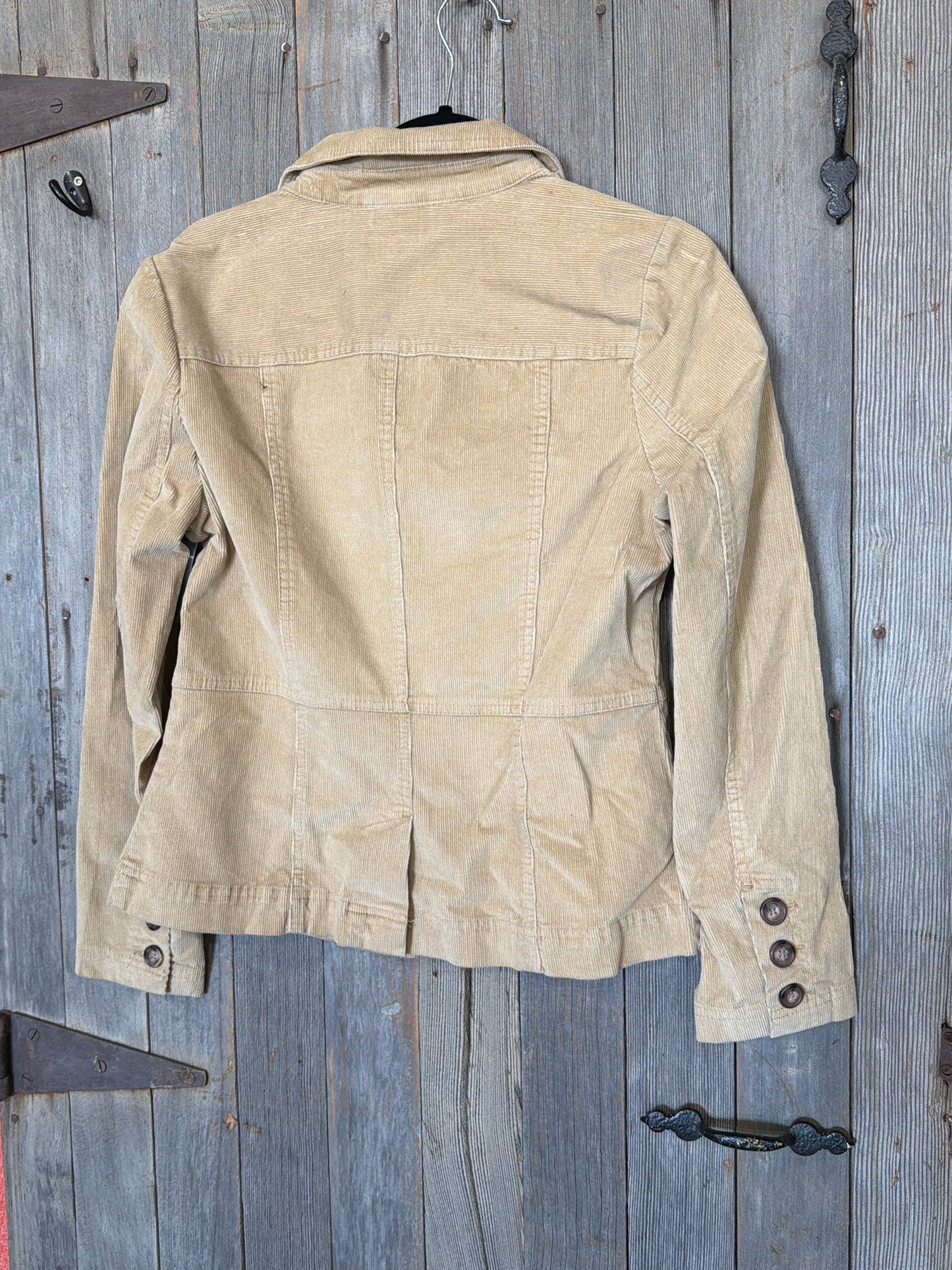 St John’s Bay tan corduroy blazer Medium