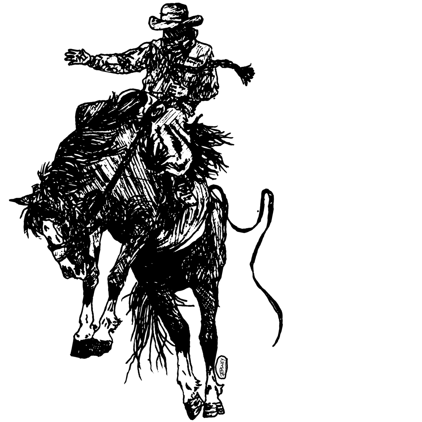 Bucking Horse T-Shirt
