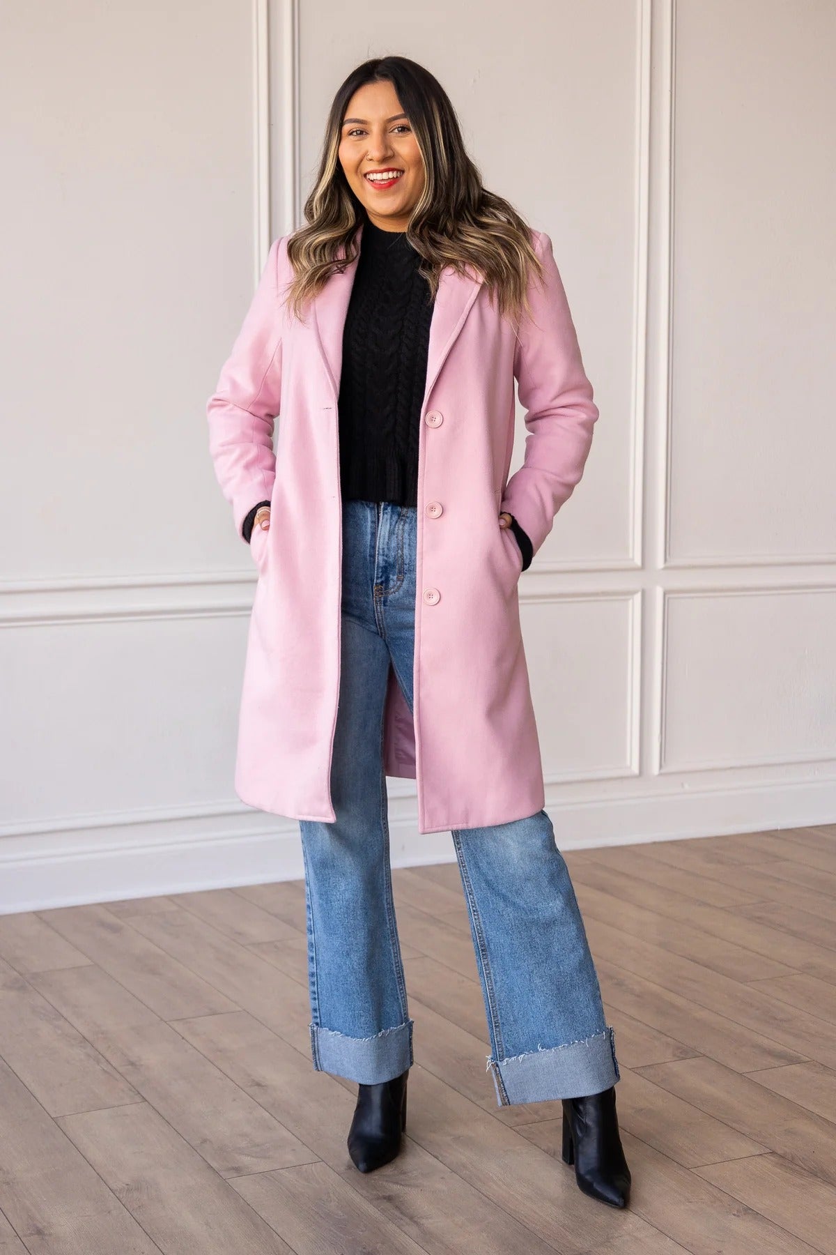 Lorelai Gilmore Pink Peacoat