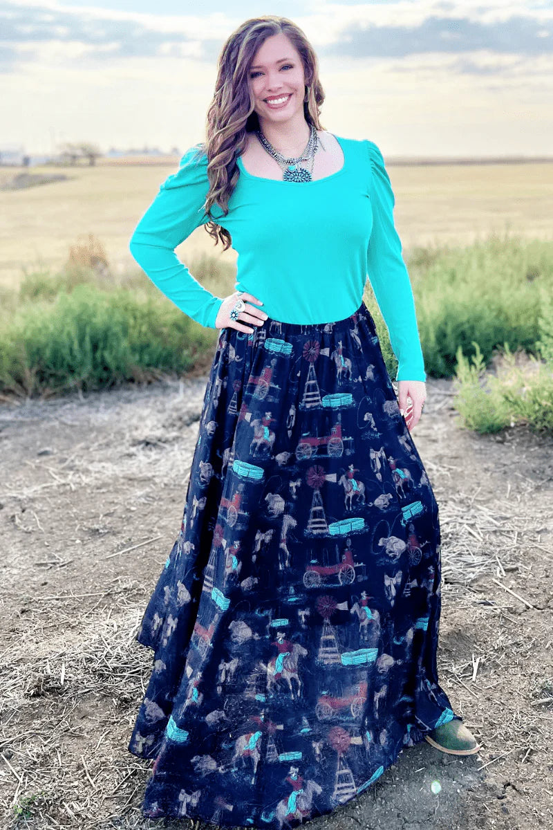 Sterling Kreek God's Country Mesh Skirt