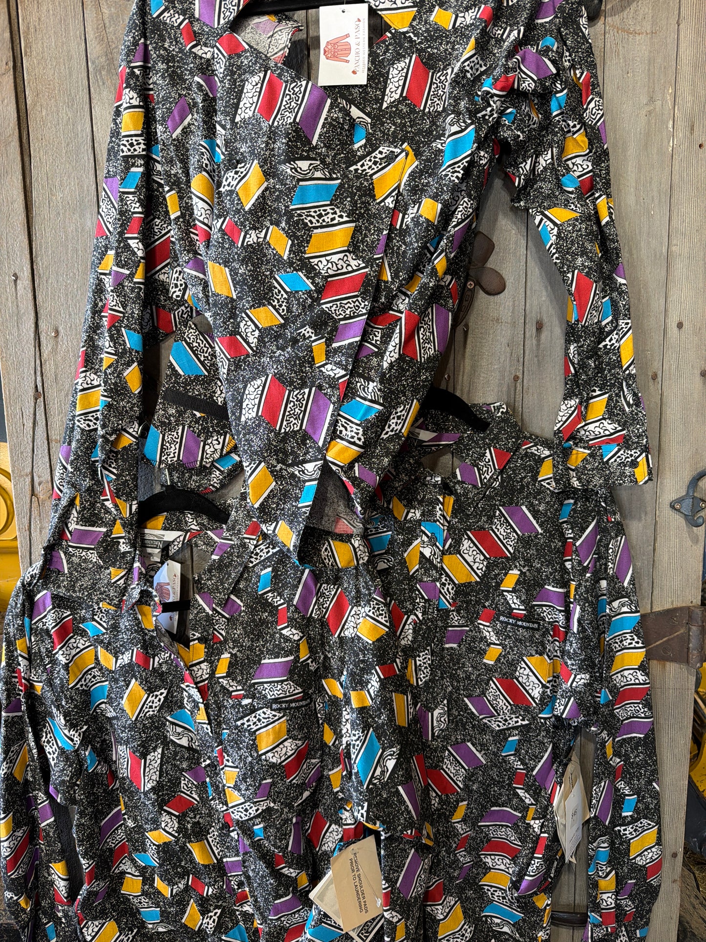 90s Country Rockies top Vintage NWT