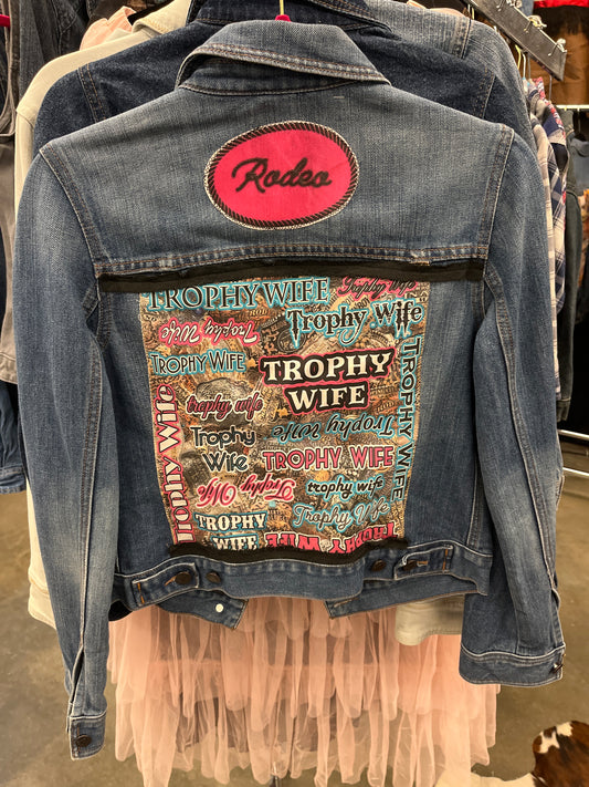 Trophy Wife Satin Rodeo Patch