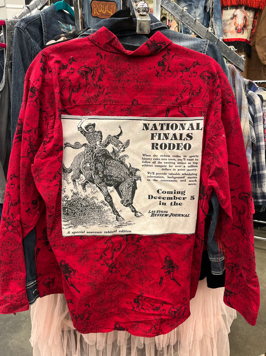 Rodeo Girl NFR button up