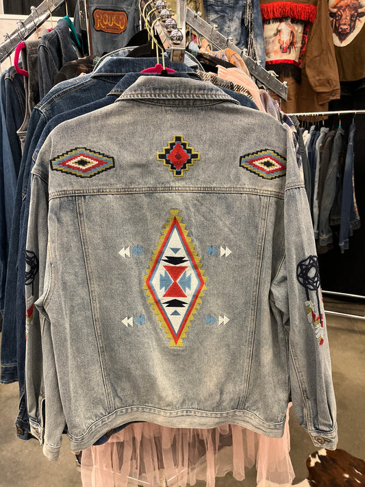 Southwestern Embroidered