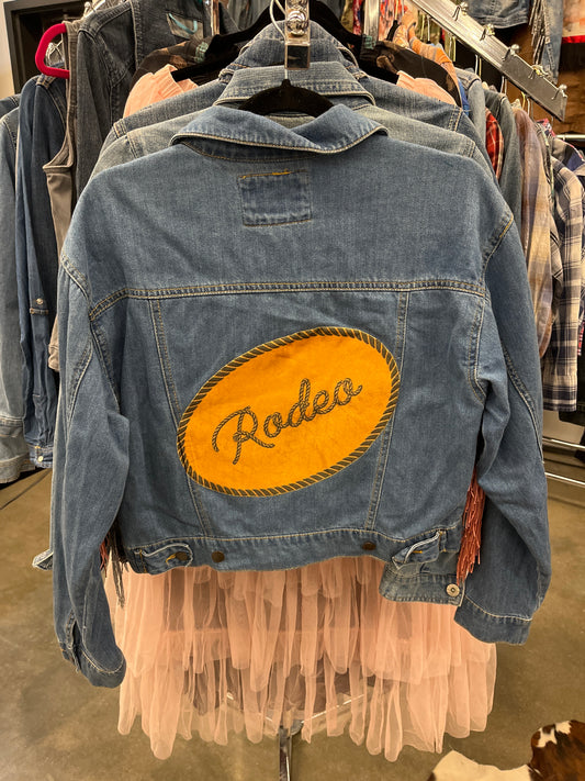 Satin Tangerine Rodeo Patch