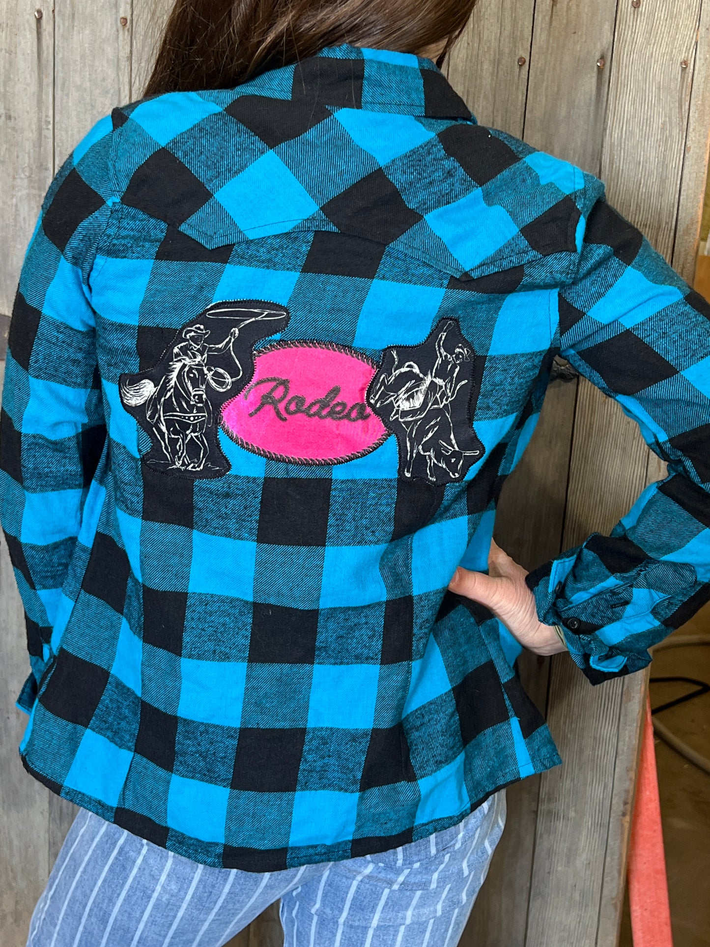 Flannel Rodeo button up