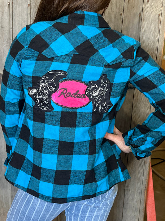 Flannel Rodeo button up