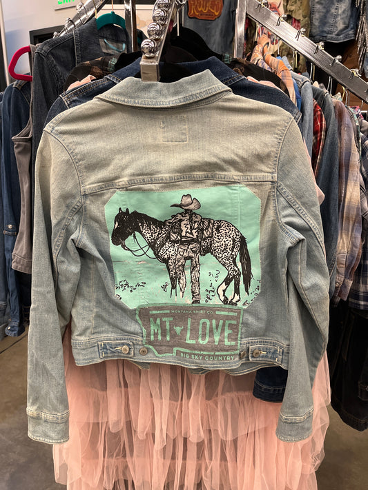 Montana Love Girl & Appaloosa Horse
