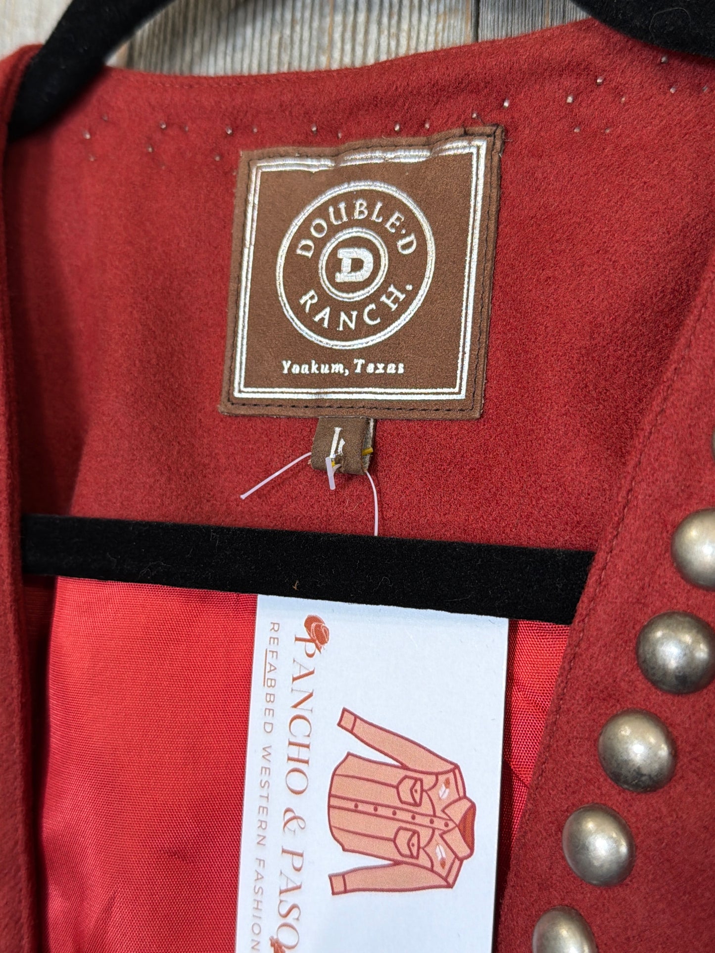 Double D Ranch Red Jacket Large
