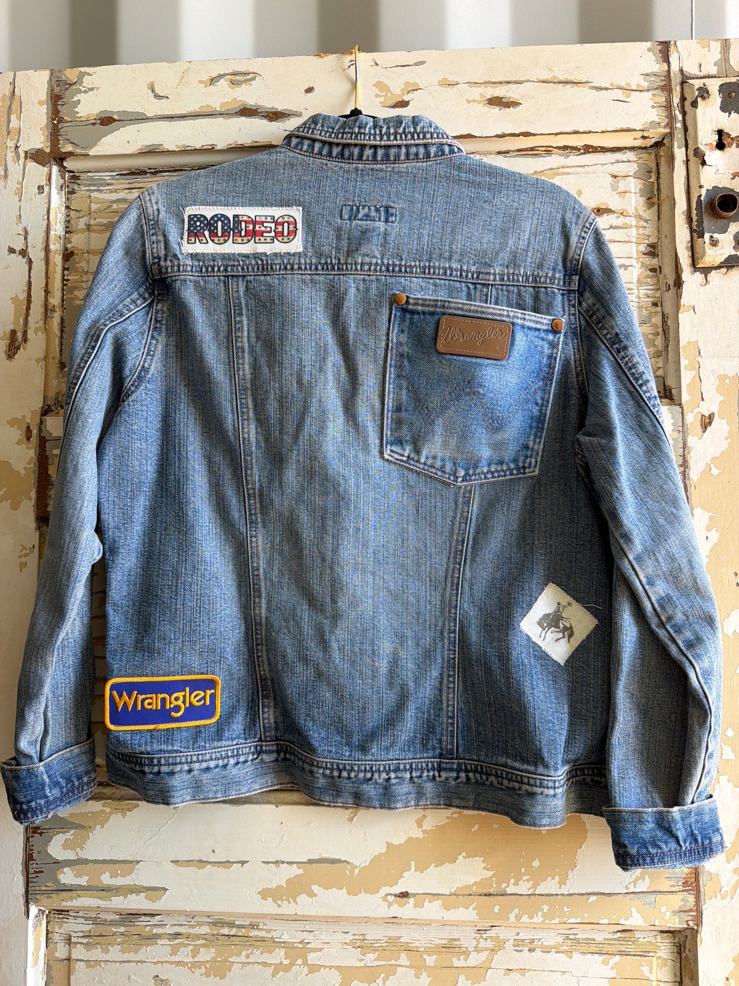 Rodeo Wrangler Patch Jacket -L