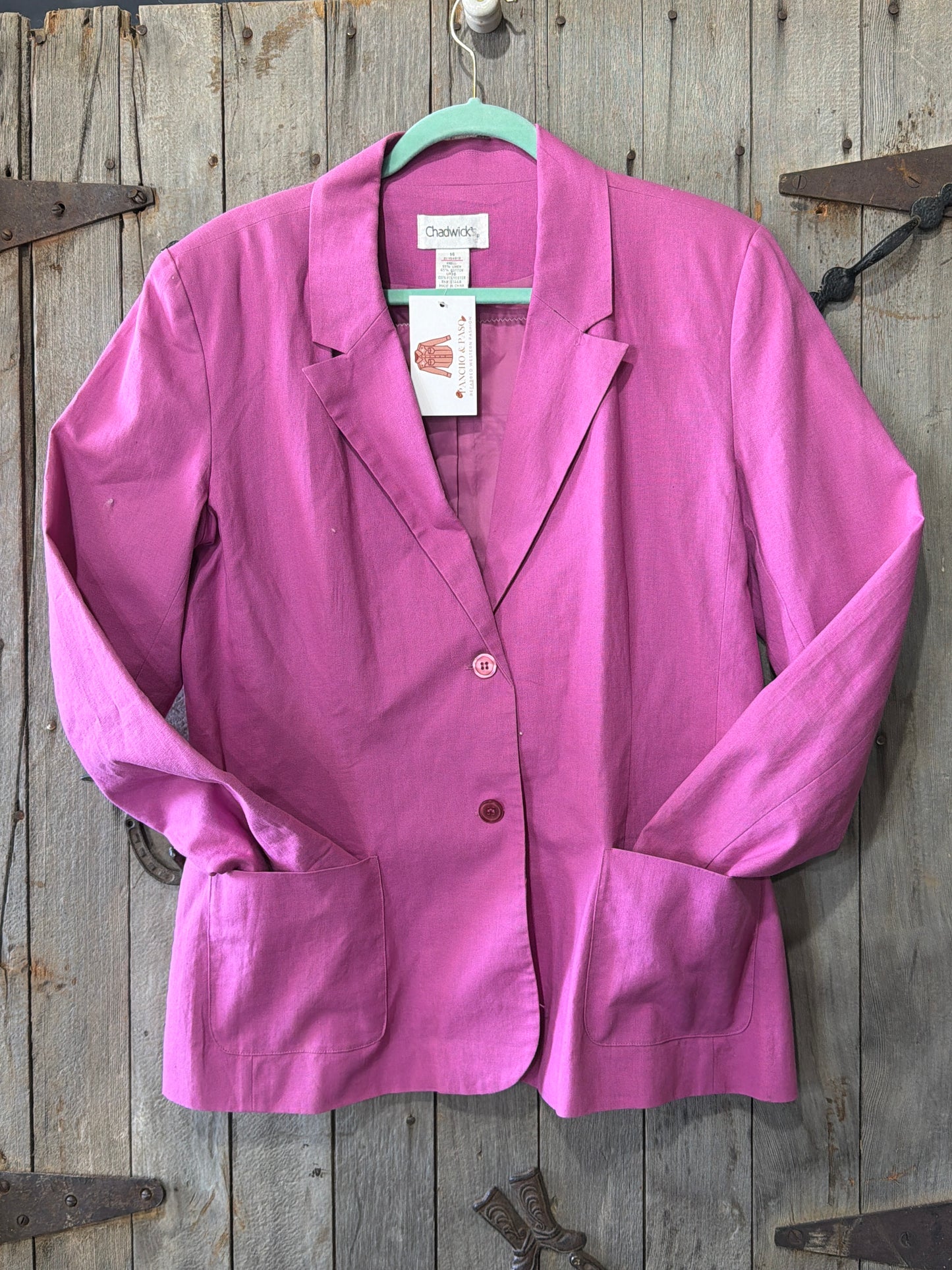 MMIW Watercolor Handprint Chief Blazer L