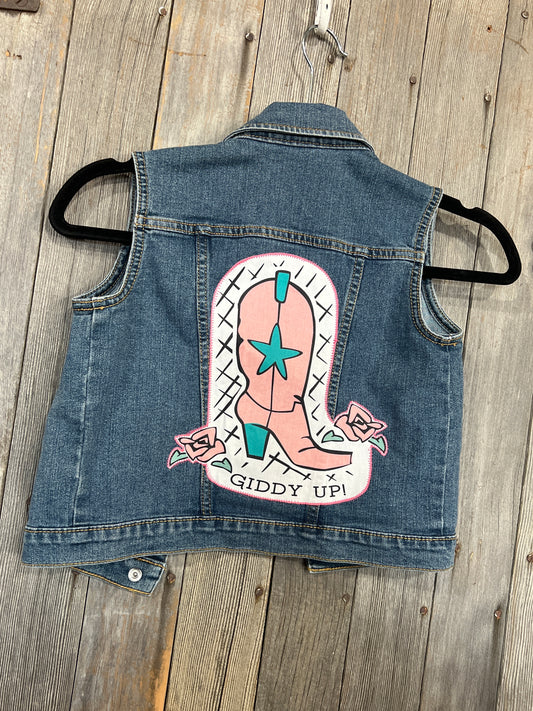 Youth Giddy Up Jean Vest