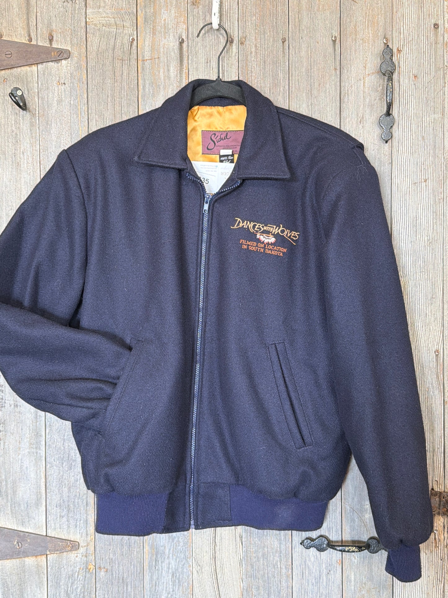 Dances with Wolves Bomber Jacket medium