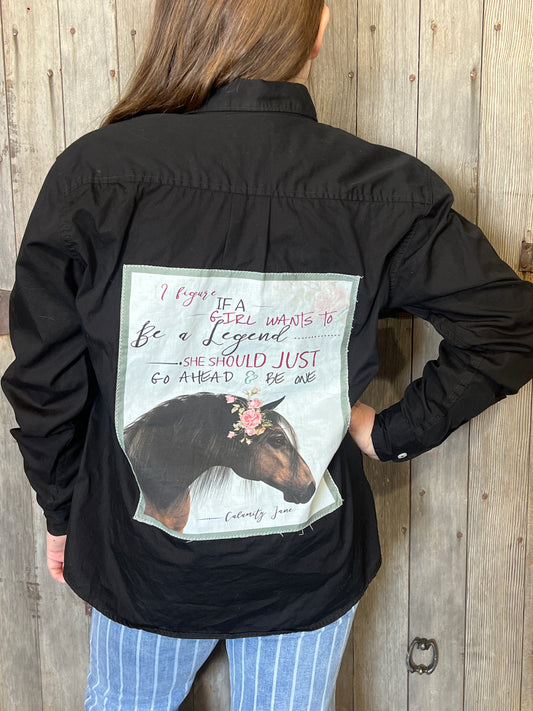 Youth button up western shirt