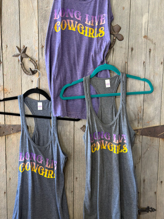 Long Live Cowgirls Racerback Tank