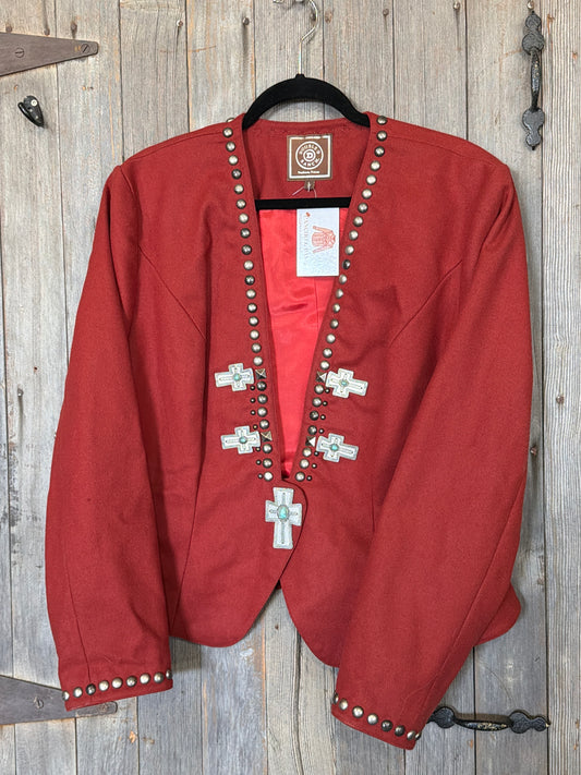 Double D Ranch Red Jacket Large