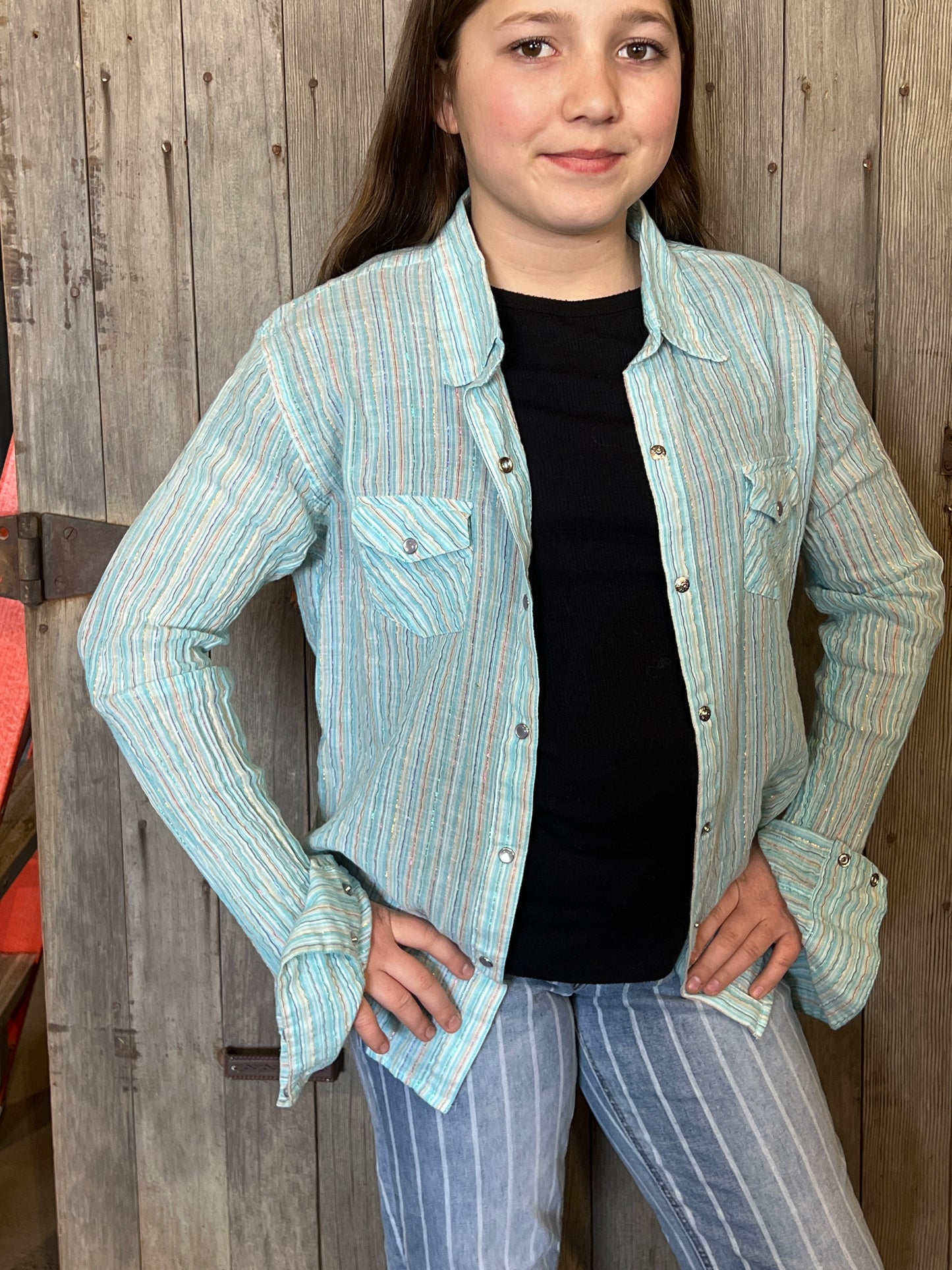 Youth Panhandle Slim Western Shirt