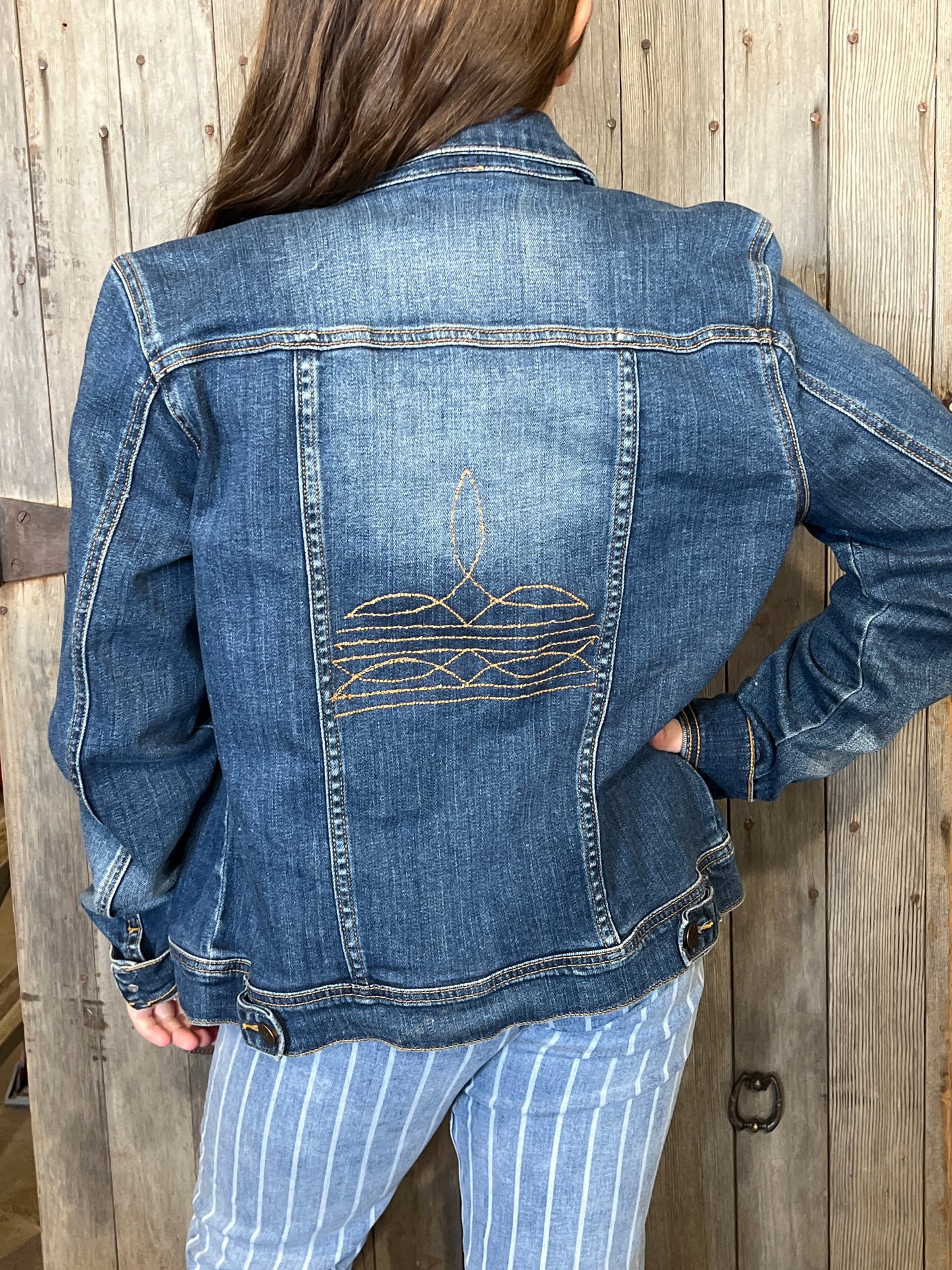 Boot stitch Jean Jacket