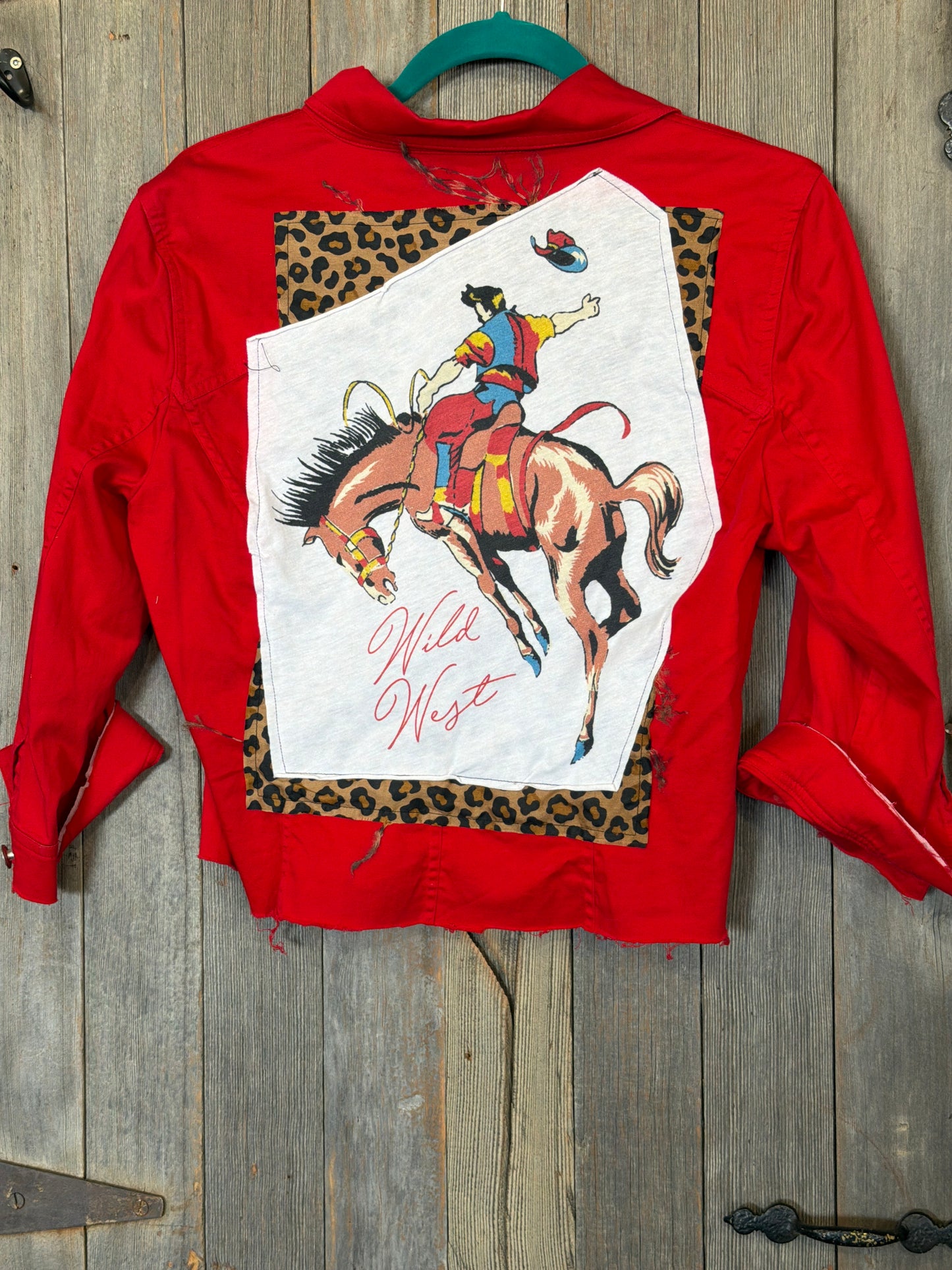 Wild West Crop Shirt Jacket M