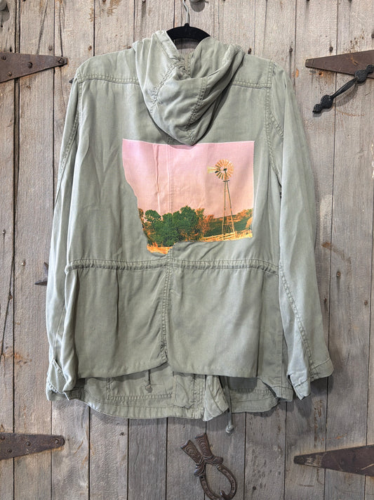 Montana Lightweight hooded jacket XL