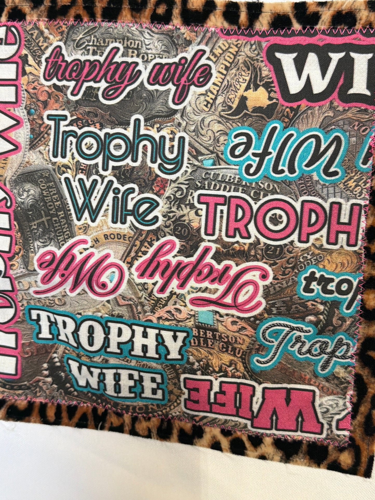 White Trophy Wife Blazer M/L