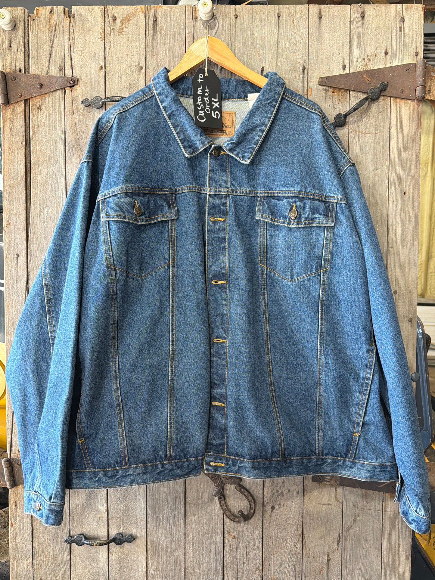 Not sold out Contact FOR CUSTOM 5XL denim