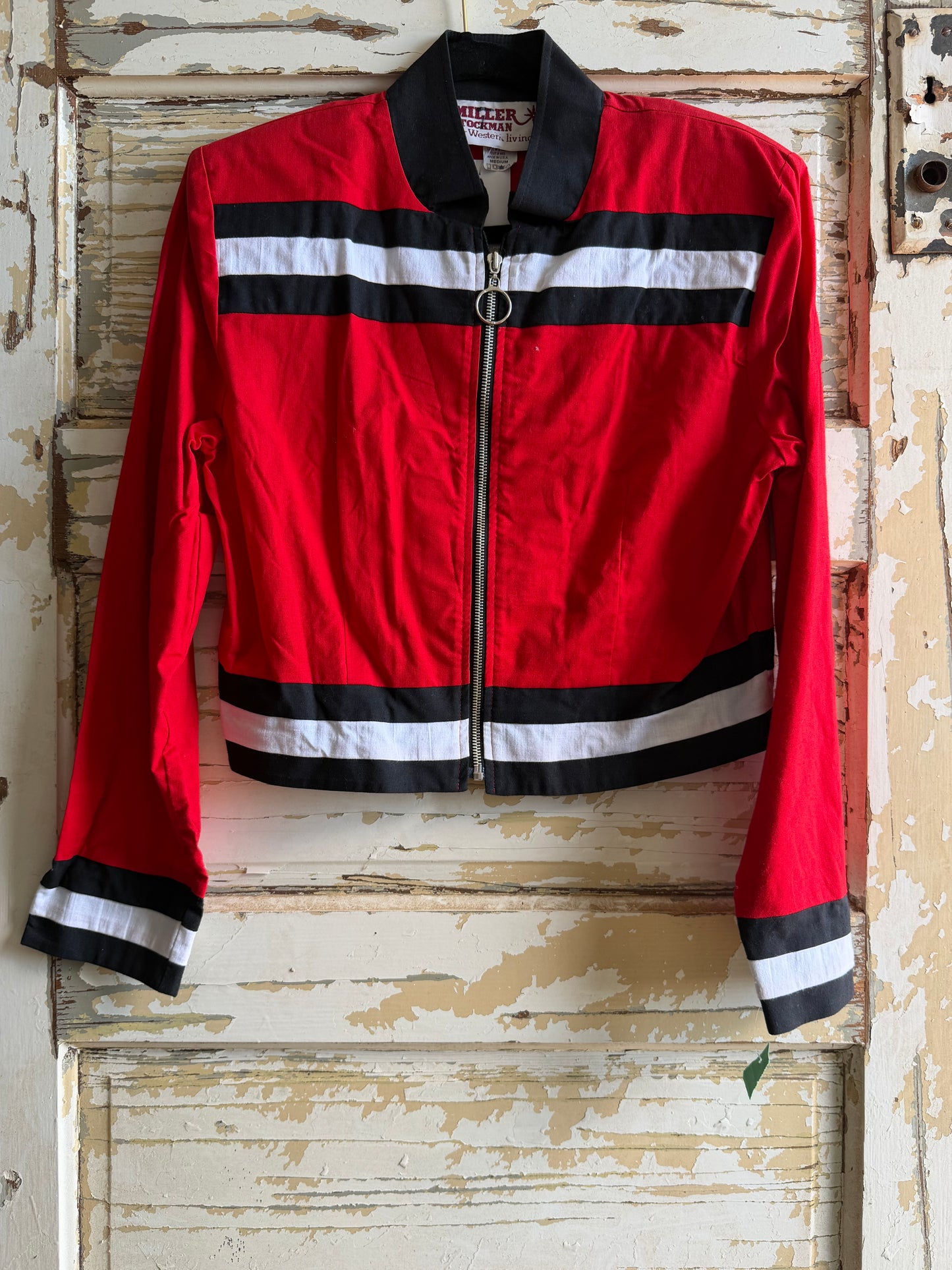 Vintage Western Crop Jacket - M
