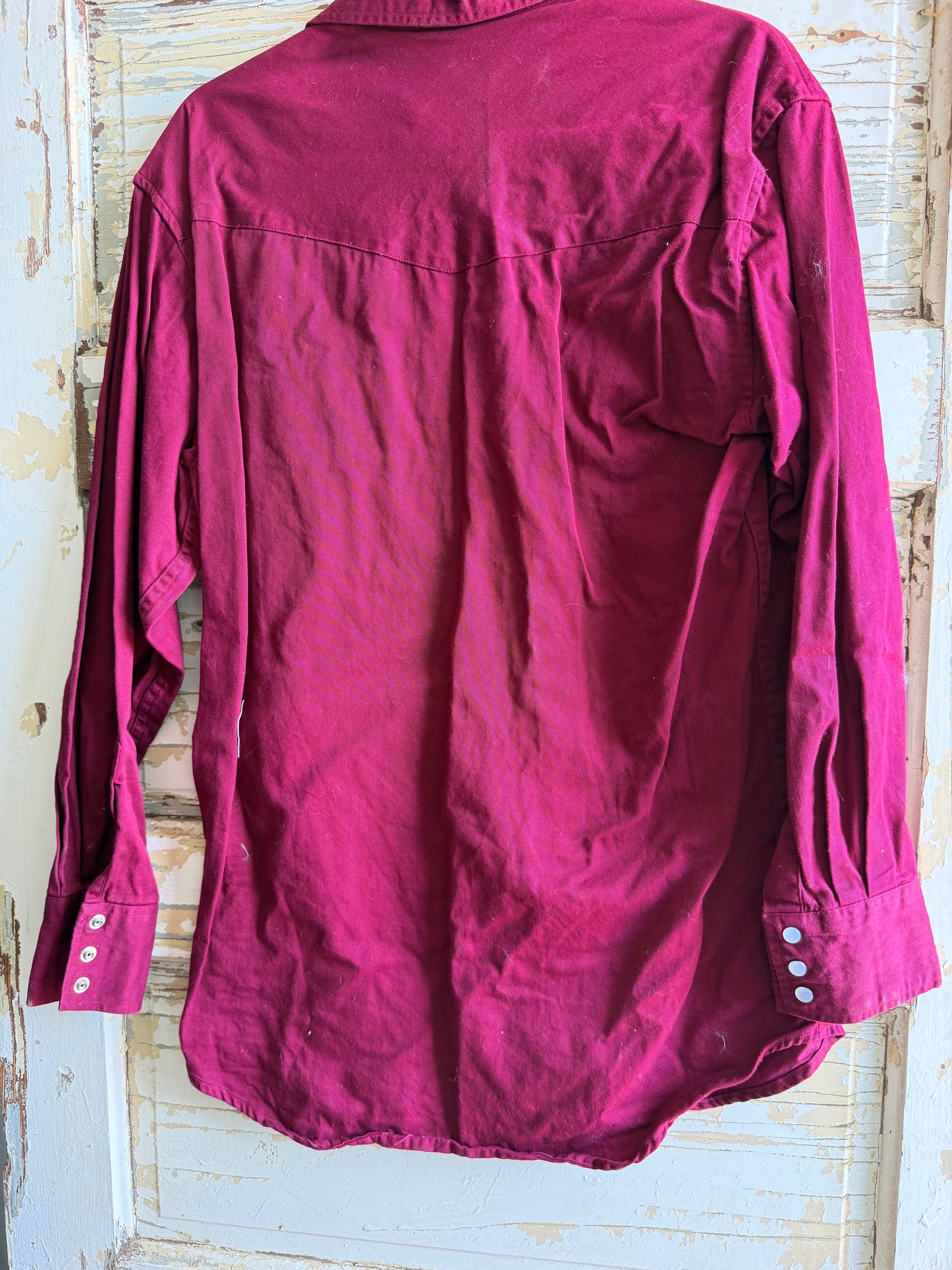 Vintage Maroon Shirt -M