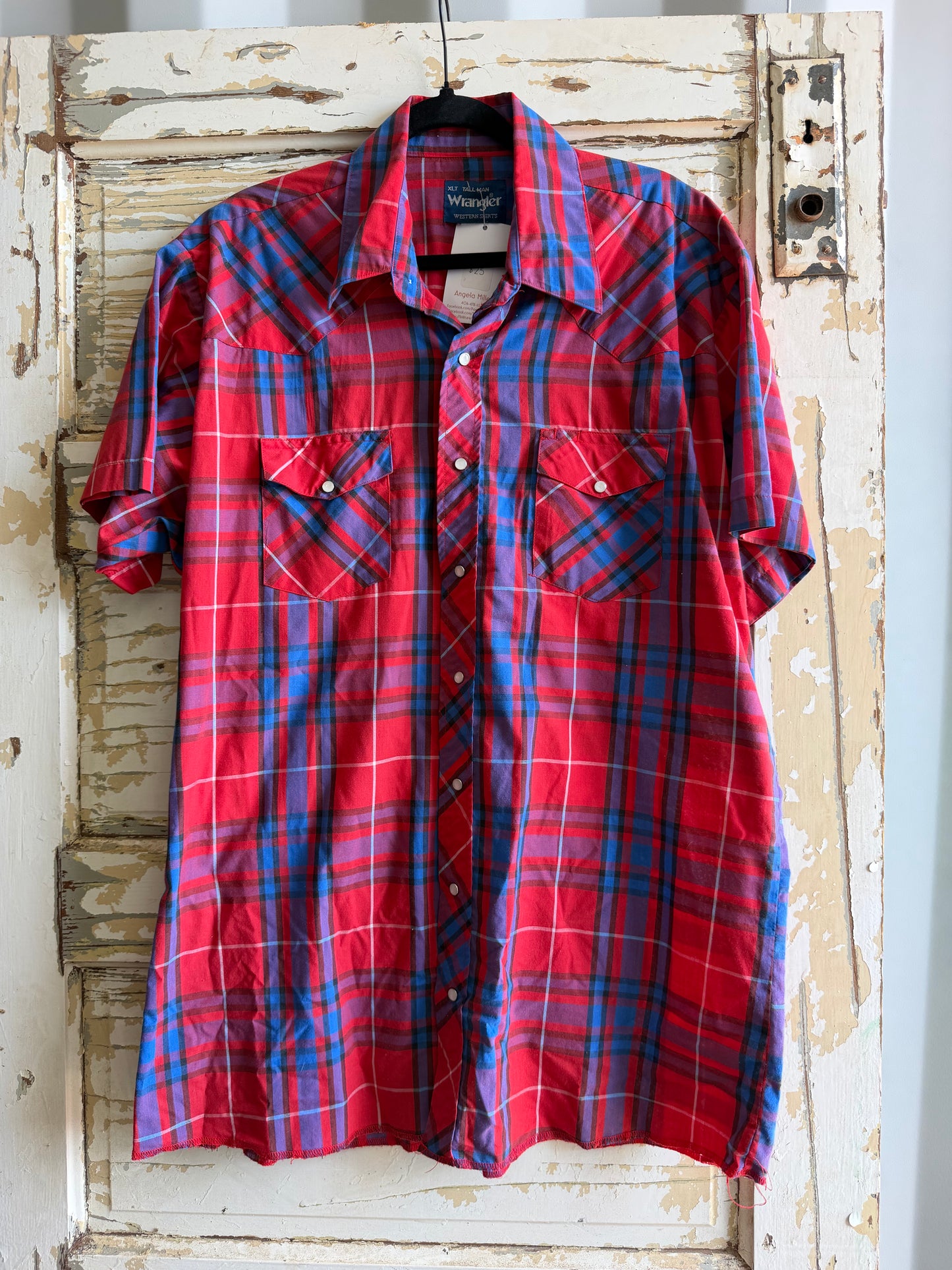 Tall Shirt- could be a dress! XL Wrangler