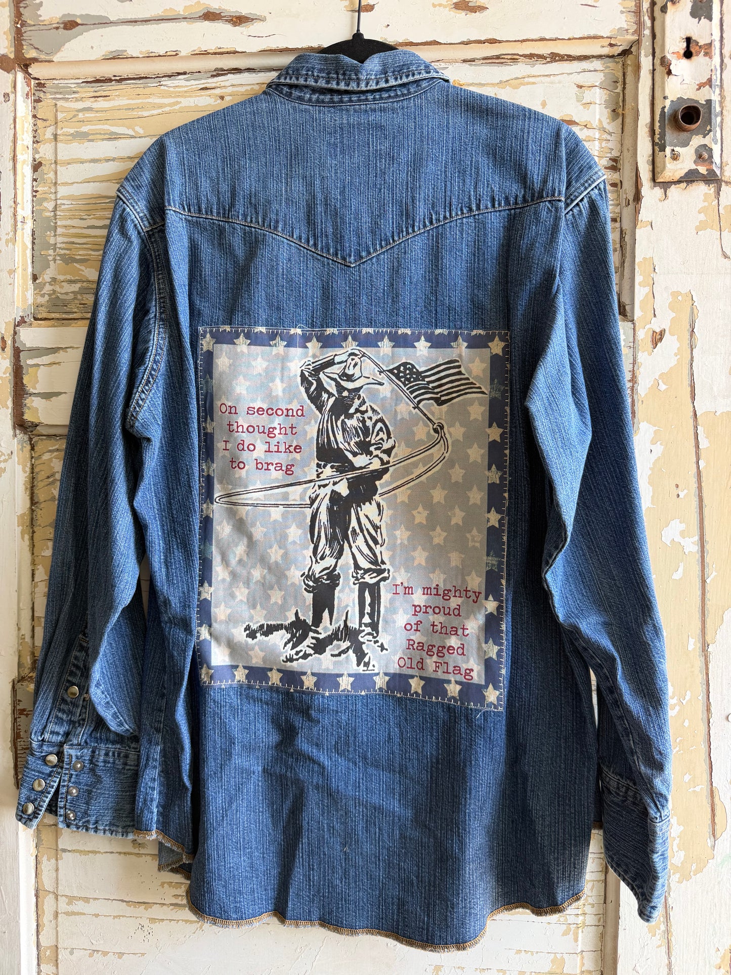 Wrangler Denim Snap