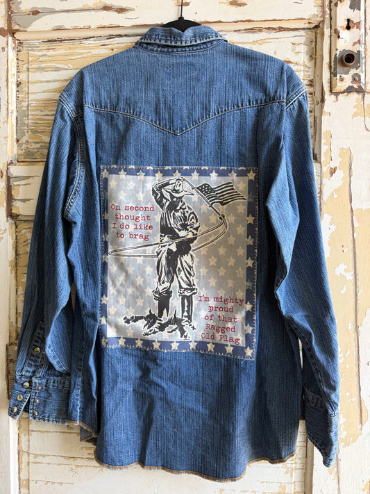 Wrangler Denim Snap