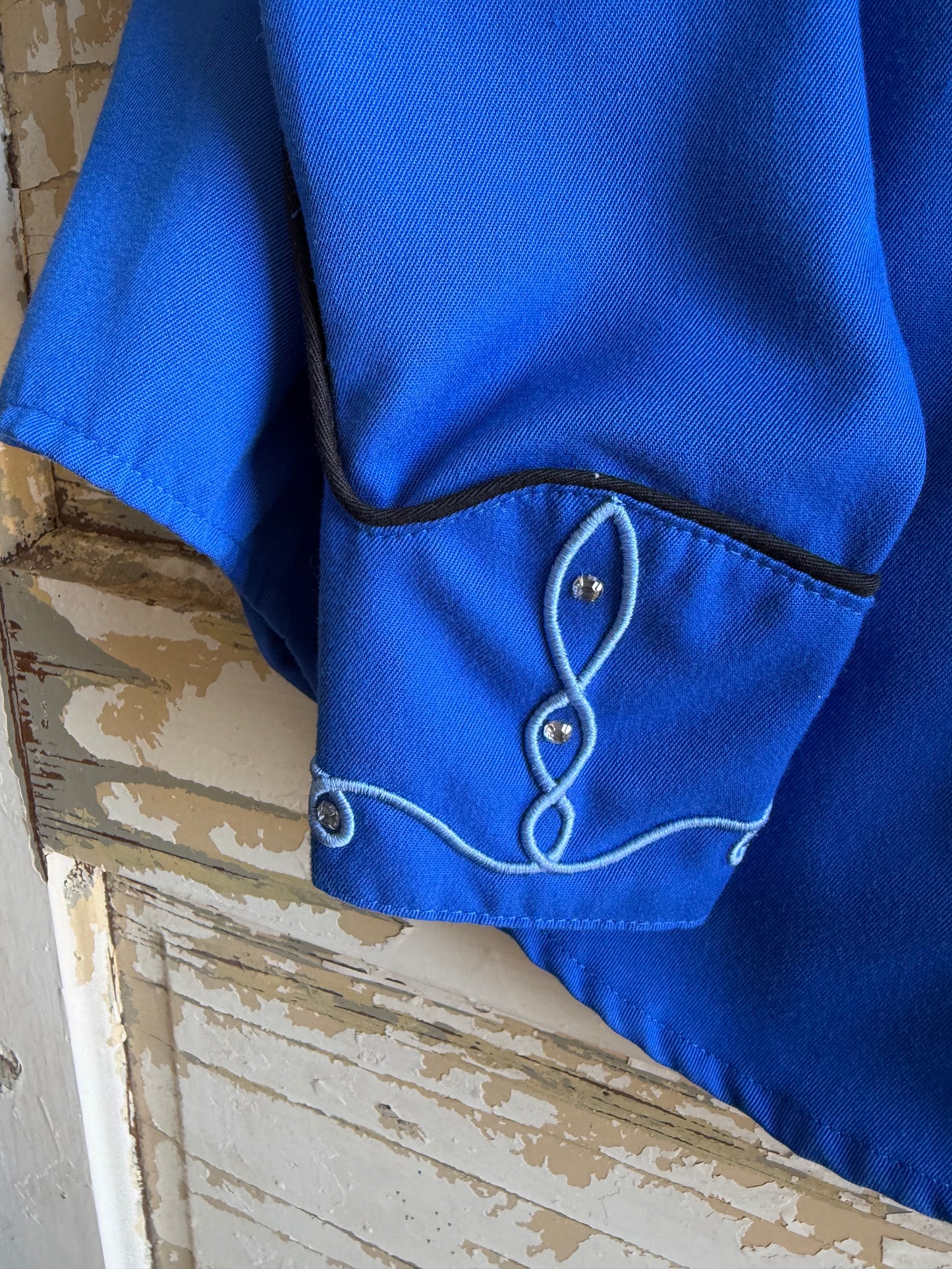 Vintage Scully Blue Shirt - M