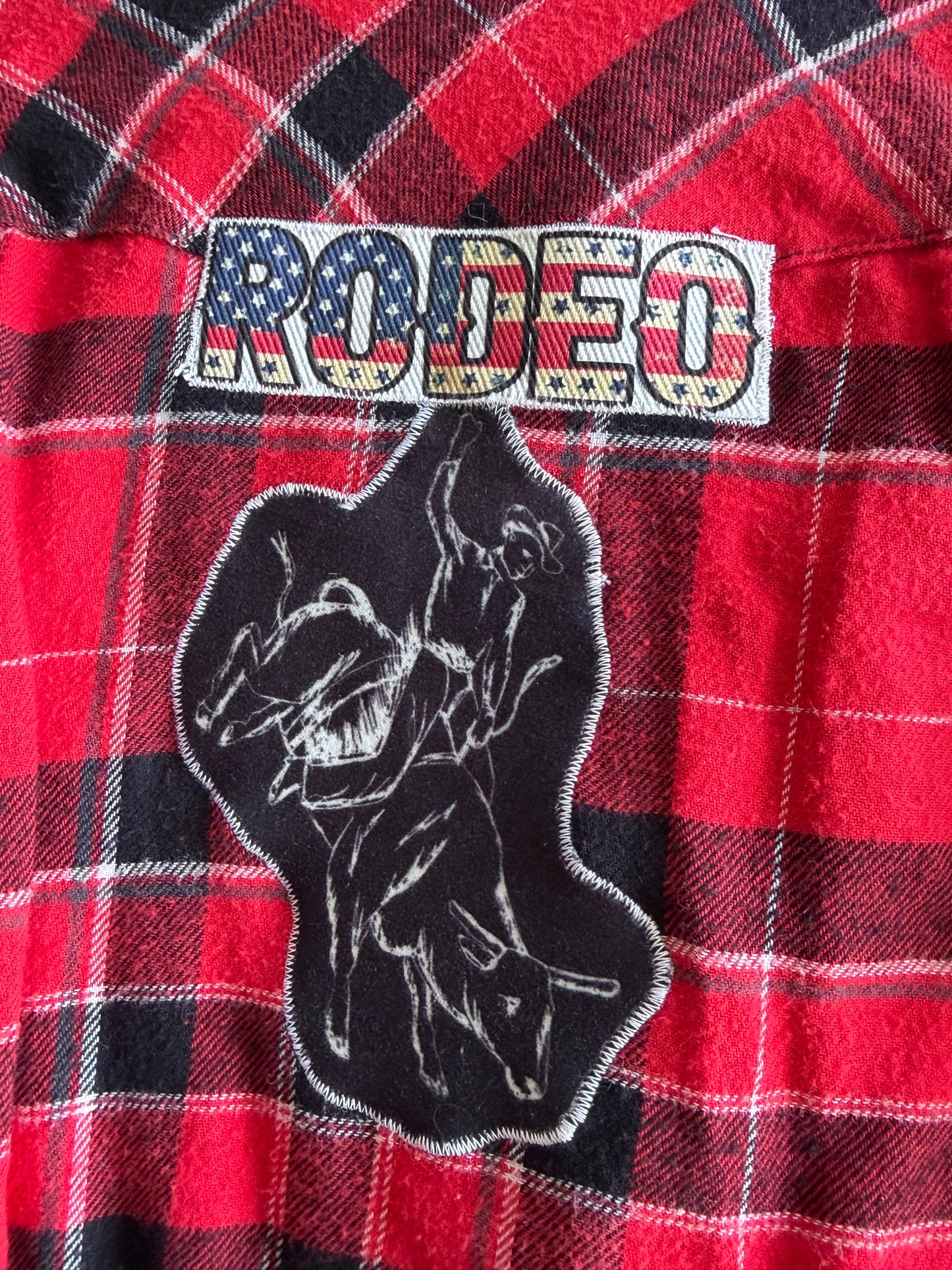 Rodeo Flannel Wrangler youth M