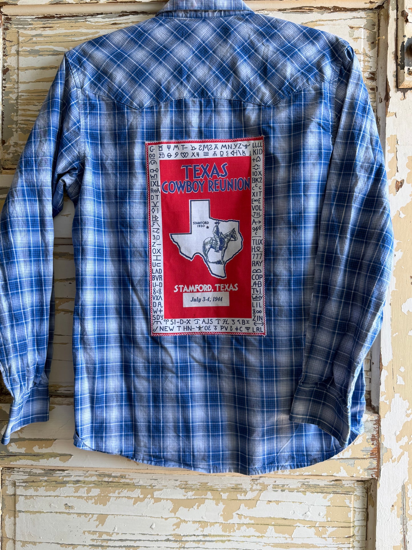 Texas Cowboys Reunion Snap Shirt - Boys Youth XL