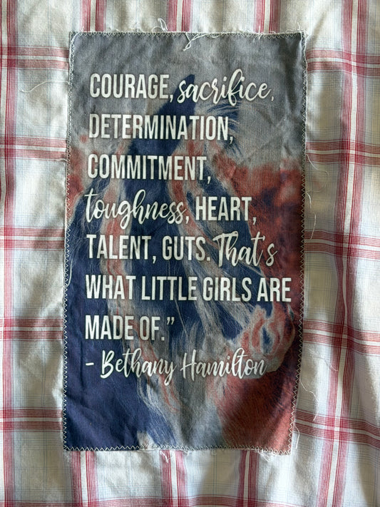 Bethany Hamilton Quote - size unsure (youth Xl?)