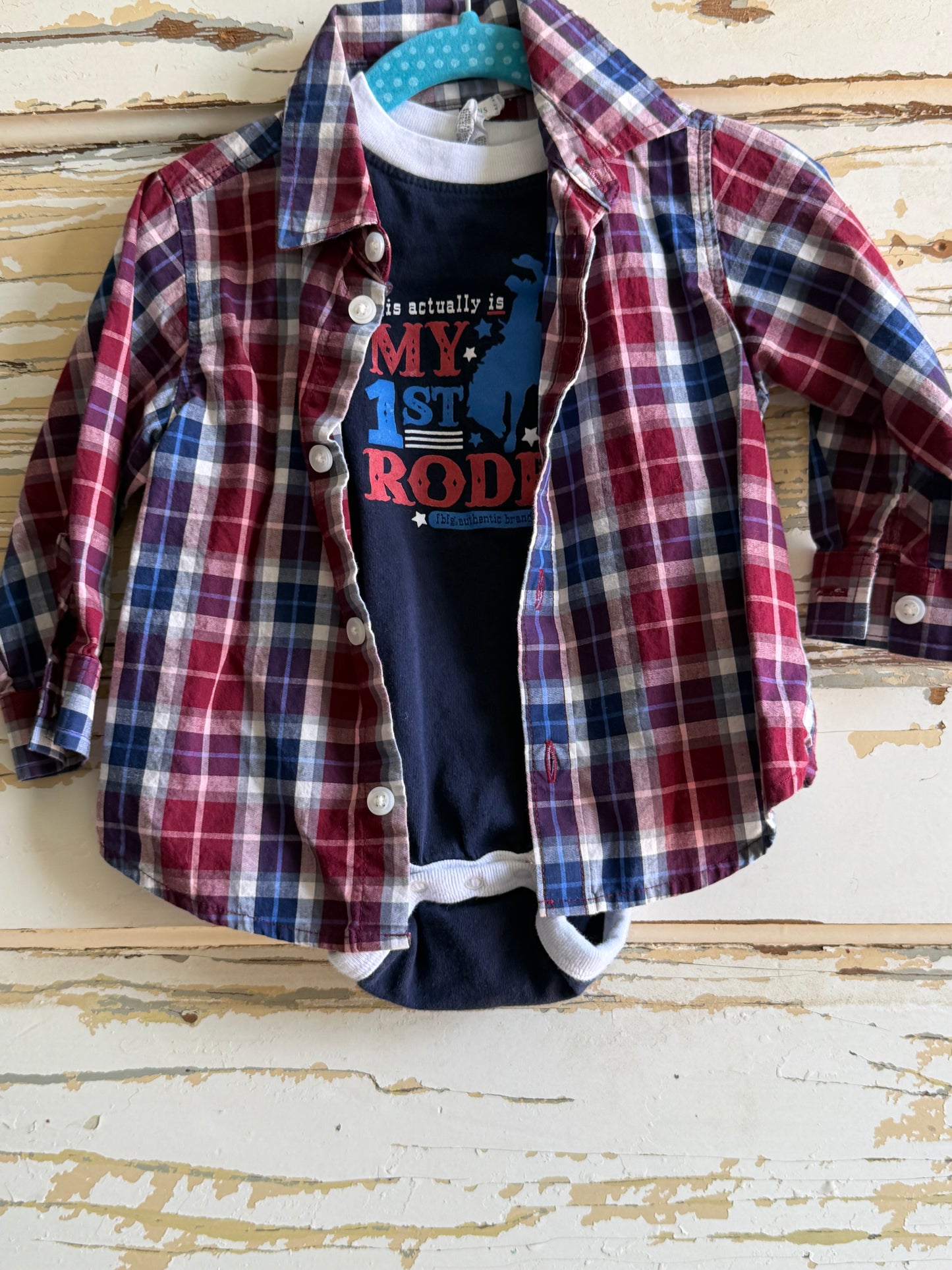 This IS My First Rodeo 2 piece set 12 month